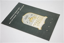 1953 Western Golf Association Evans Scholars Foundation Program - Rod Munday Collection
