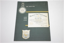 1953 Western Golf Association Evans Scholars Foundation Program - Rod Munday Collection
