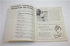 1947 Denver Open at Cherry Hills Program & Contestant Badge  - Rod Munday Collection