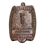 1938 Bing Crosby Pro-Am at Rancho Santa Fe Golf Club Contestant Badge - Rod Munday Collection