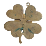 1948 Bing Crosby Pro-Am at Del Monte 'Clover' Contestant Badge - Rod Munday Collection