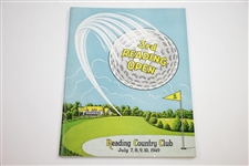 1949 Reading Open Program with Two Contestant Badges - Undated & 1951 - Rod Munday Collection