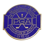 1950 PGA Championship at Scioto CC Contestant Badge - Chandler Harper - Rod Munday Collection