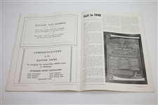 1951 PGA Championship at Oakmont Program, Pairing Sheets, Scorecard, & Guest Badges - Rod Munday Collection