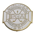 1951 PGA Championship at Oakmont Contestant Badge - Rod Munday Collection
