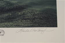 2001 Ltd Ed US Open at Southern Hills 12th Hole AP Signed by Artist Linda Hartough 85/85 with COA