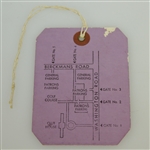 1959 Masters Tournament Fourth/Final Round Badge #4125 - Art Wall Winner