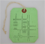 1959 Masters Tournament Third Round Badge #1863 - Art Wall Winner