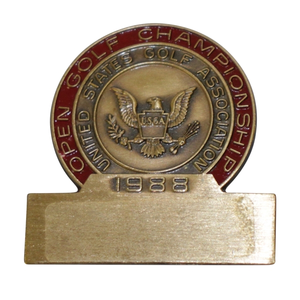 Mark Calcavecchias 1988 US Open at The Country Club Contestant Badge