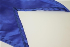 Monterrey Golf Club Course Used Blue with White Logo Flag