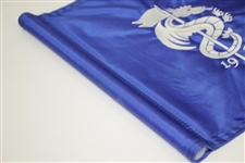 Monterrey Golf Club Course Used Blue with White Logo Flag