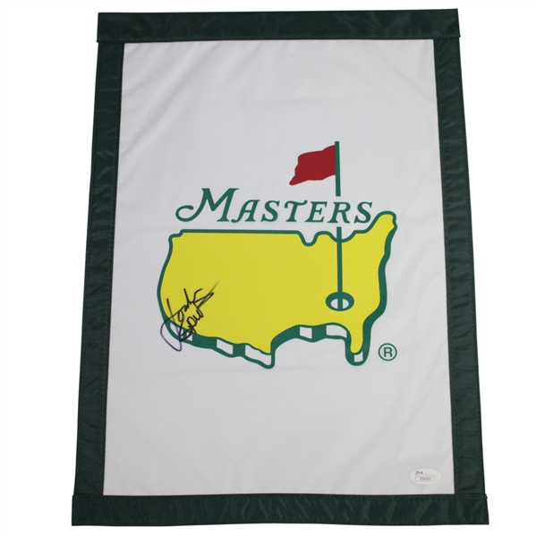 Jordan Spieth Signed Masters Tournament Undated Garden Flag JSA FULL #Z96002