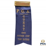 1935 Ryder Cup Team Matches P.G.A. Guest Blue Ribbon - Excellent Condition