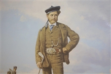 Young Tom Morris Ltd Ed Lithograph Signed by Arthur Weaver with Remarque - 146/350