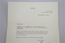 President Dwight D. Eisenhower Signed 11/8/66 Letter to Ken Venturi JSA ALOA