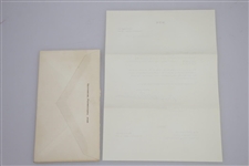President Dwight D. Eisenhower Signed 11/8/66 Letter to Ken Venturi JSA ALOA