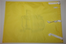 Phil Mickelson Signed Undated Masters Embroidered Flag FULL JSA #Y53094
