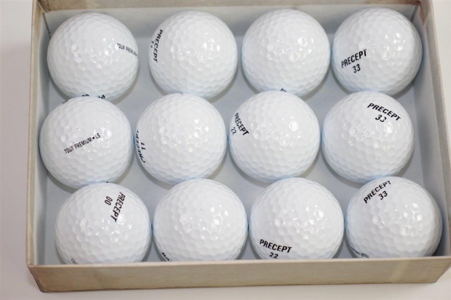 Twelve Precept Golf Balls from 2002 The Georgia Cup in Box