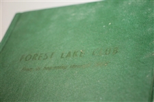 'Forest Lake Club: From the Beginning Through 1964' Book - Columbia, S.C.