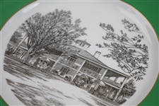 Augusta National Clubhouse Wedgwood Bone China Ltd Ed Plate #335 - Gifted to Ken Venturi