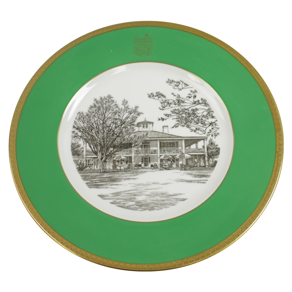 Augusta National Clubhouse Wedgwood Bone China Ltd Ed Plate #336 - Gifted to Ken Venturi