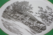 Augusta National Clubhouse Wedgwood Bone China Ltd Ed Plate #336 - Gifted to Ken Venturi