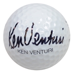 Ken Venturis Personal Signed Ken Venturi Logo Golf Ball JSA ALOA