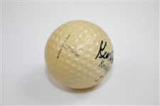 Ken Venturi's Personal Signed 'Ken Venturi' Classic Logo Golf Ball JSA ALOA
