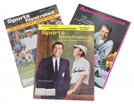 Ken Venturis Personal Signed Sports Illustrated Magazines - June 64, Dec 64, & June 66