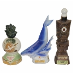 1973, 1974, & 1993 Hawaiian Open Ltd Ed Decanters