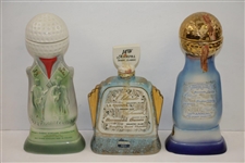 1971 Western Open, 1973 & 1974 Bob Hope Desert Classic Ltd Ed Decanters