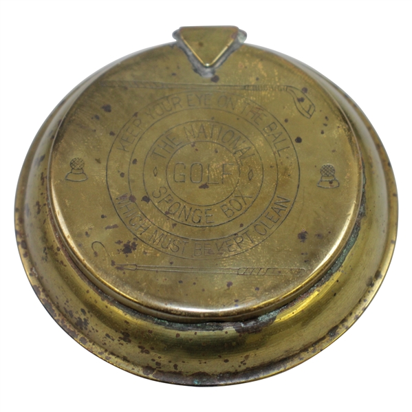 The National Golf Sponge Box - Keep Your Eye on the Ball - Which Must Be Kept Clean