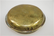 The National Golf Sponge Box - 'Keep Your Eye on the Ball - Which Must Be Kept Clean'