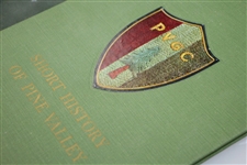 Pine Valley Golf Club 'Short History of Pine Valley' & 'A Chronicle' Golf Books