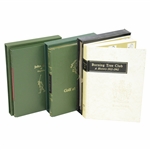 John Ball of Hoylake, Golf at Hoylake, & Burning Tree Club Ltd Ed Deluxe Club History Books in Slipcases