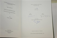 John Ball of Hoylake, Golf at Hoylake, & Burning Tree Club Ltd Ed Deluxe Club History Books in Slipcases