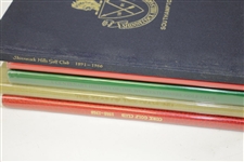 Cork GC, Year of the Diamond, Worcestershire GC, Aldeburgh GC, & Shinnecock Hills Club History Books 