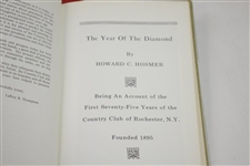 Cork GC, Year of the Diamond, Worcestershire GC, Aldeburgh GC, & Shinnecock Hills Club History Books 