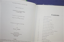 Notts Golf Club, Lindrick GC, Royal Aberdeen GC, Royal North Devon GC, & Wallasey GC Club History Books
