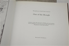 Hesketh GC, Ballater GC, Out of the Rough, Saunton GC, & Royal Porthcrawl Club History Books