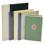 Monterrey Peninsula CC, Blackwood GC, Liberton GC, Princes GC Sandwich, & Garden City GC Club History Books