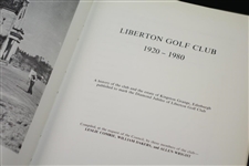 Monterrey Peninsula CC, Blackwood GC, Liberton GC, Prince's GC Sandwich, & Garden City GC Club History Books