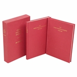 200 Years The Crail Golfing Society 1786-1936 & 1936-1986 Deluxe Books in Slipcover