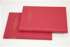 200 Years 'The Crail Golfing Society' 1786-1936 & 1936-1986 Deluxe Books in Slipcover