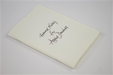 'Harold Riley for Alfred Dunhill' Sketch Book Signed by Harold Riley JSA ALOA