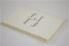 'Harold Riley for Alfred Dunhill' Sketch Book Signed by Harold Riley JSA ALOA