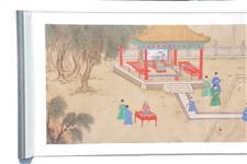 'Xuanzong at Play' Tapestry Presented to PGA of America from The Palace Museum in Beijing