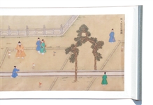 'Xuanzong at Play' Tapestry Presented to PGA of America from The Palace Museum in Beijing
