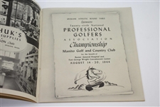 1944 PGA Championship at Manito Golf & Country Club - Bob Hamilton Winner - Excellent Condition