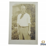 George Pietzcker Original Toned Vintage Gelatin Silver Print of Archie Compston
